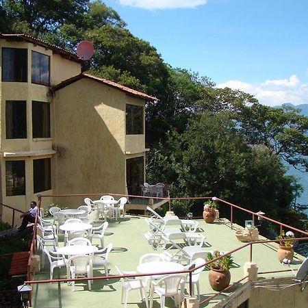 Hotel Restaurante La Villa De Los Dioses San Antonio Palopó エクステリア 写真