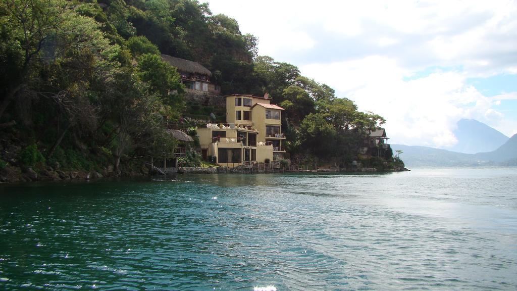 Hotel Restaurante La Villa De Los Dioses San Antonio Palopó エクステリア 写真